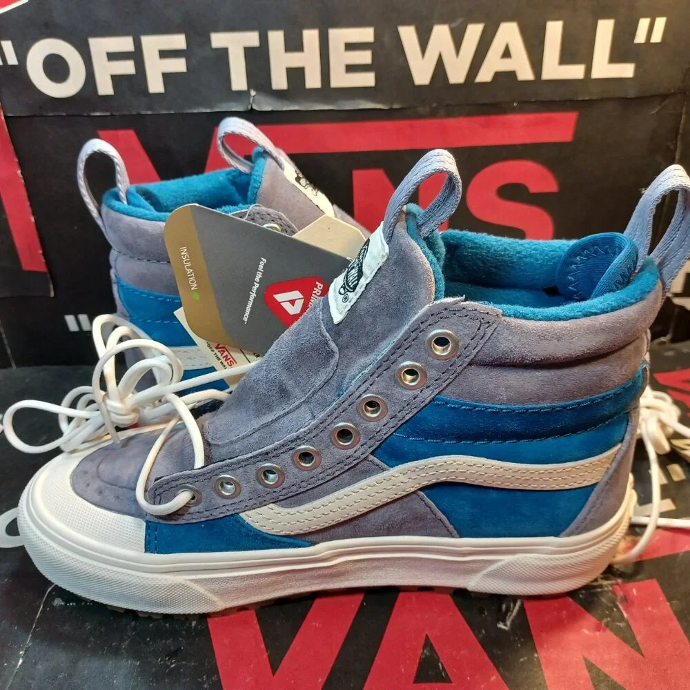 Vans Men's 4/Women's 5.5 Sk8-Hi MTE 2.0 Dx Blue Block/Marshmallow VN0A4P3I2UQ